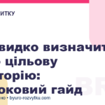 Як швидко визначити свою цільову аудиторію: покроковий гайд