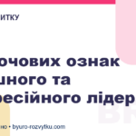 5 ключових ознак успішного та професійного лідера