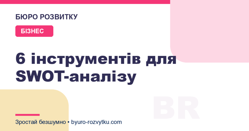 6 інструментів для SWOT-аналізу