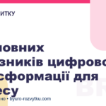 5 основних показників цифрової трансформації для бізнесу