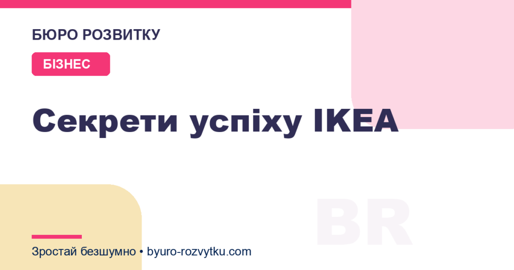 Секрети успіху IKEA