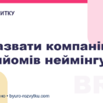 Як назвати компанію: 5 прийомів неймінгу