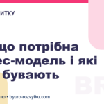Навіщо потрібна бізнес-модель і які вони бувають